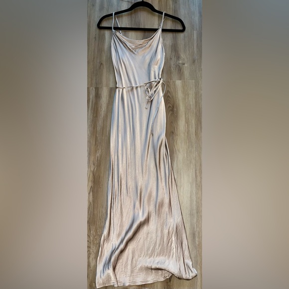 Shona Joy Revolve Gold Dress - Picture 3 of 5